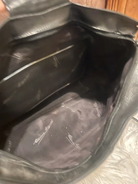 Etienne Aigner Black Leather Shoulder Bag - Picture 9 of 14